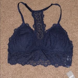 Aerie Navy Bralette